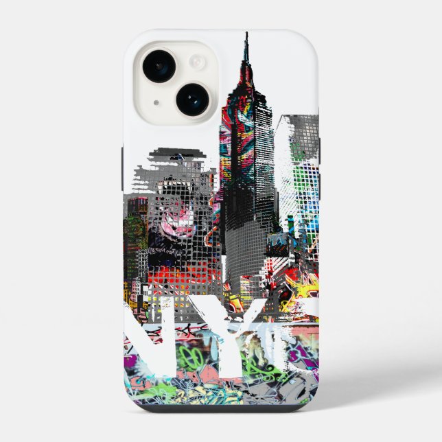 Coque iPhone Graffiti de New York (Verso)