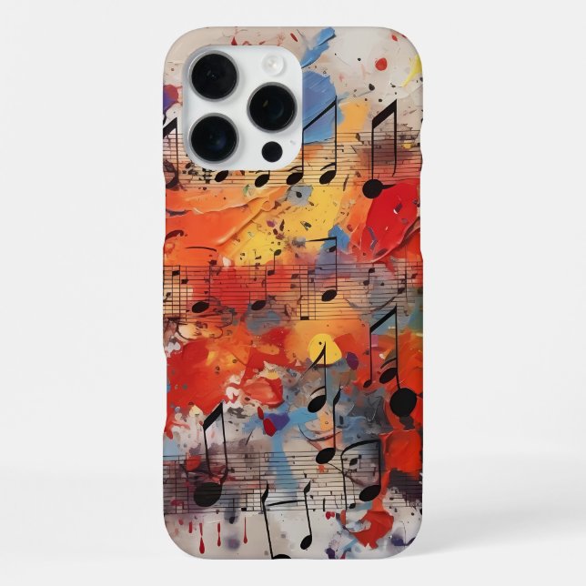 Coque iPhone Graffiti musical (Verso)