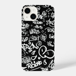 Coque Pour iPhone 14 Graffiti street art iPhone 14 Slim Fit Coque, bril