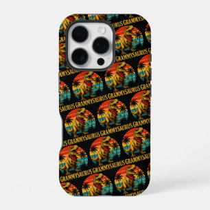 Coque iPhone 16 Pro Grammysaurus T Rex Dinosaur Grammy Fête des mères