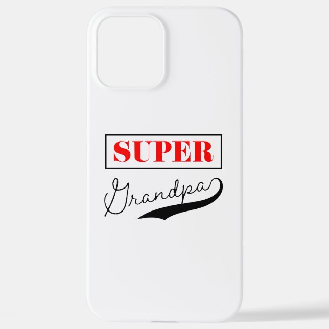 Coque iPhone Grand-père (Verso)