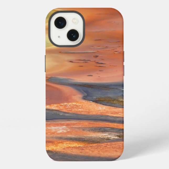 Coque iPhone Grand Prismatic Spring Runoff (Verso)