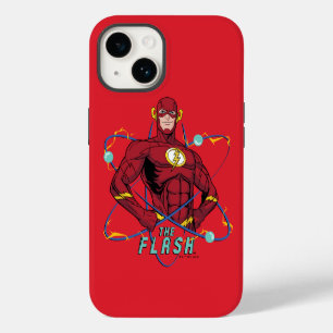 Coque Pour iPhone 14 Graphisme atomique de Flash en dessin animé