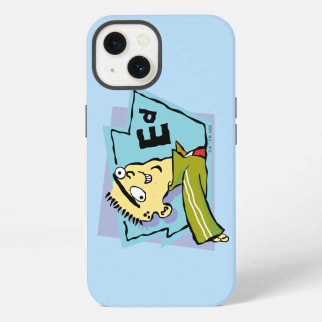 Coque iPhone Graphisme de personnage Ed (Verso)