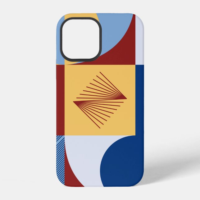 Coque iPhone Graphisme numérique conception graphique de motif  (Verso)