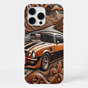 Coque iPhone 16 Pro Max Gras Muscle voiture Mountain Drive