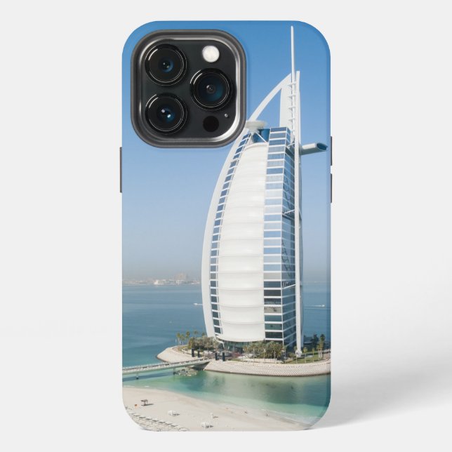 Coque iPhone Gratte-ciel de Dubaï (Dos)