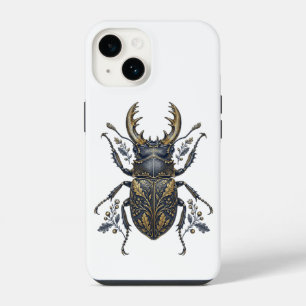 Coque Pour iPhone 14 Gravure de lucane antique