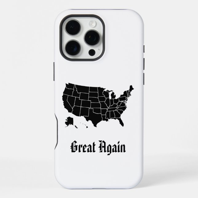 Coque iPhone Great Again (Verso)