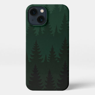 Etui iPhone 13 Green Forest Trees Phone Case – Nature-Inspired