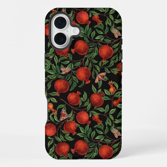 Coque iPhone Grenades et Moths Bella  (Verso)