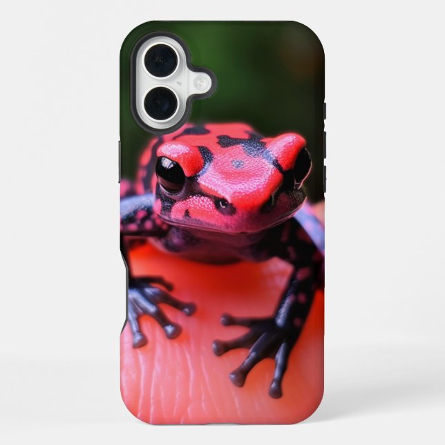 Coque iPhone Grenouille Artsy (Verso)
