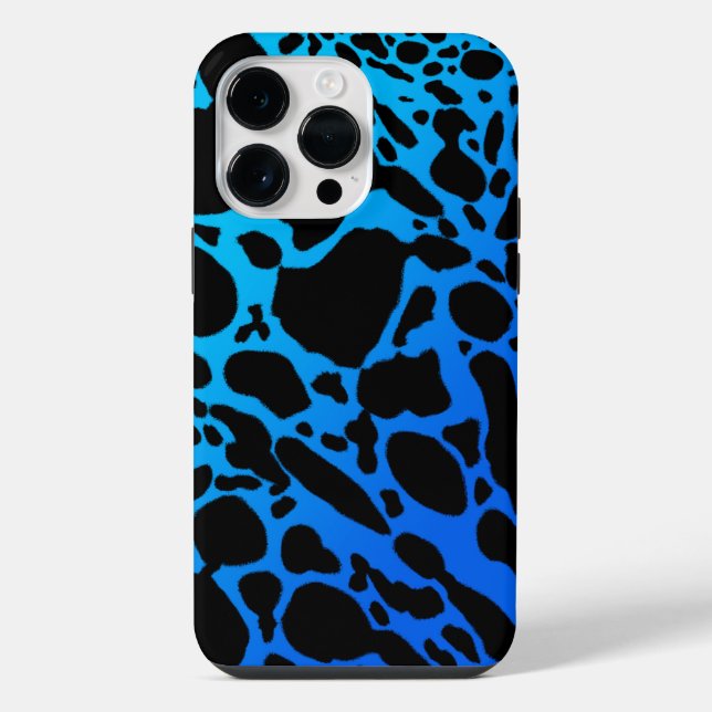 Coque iPhone Grenouille dart bleue (Verso)