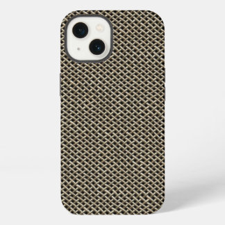 Etui iPhone 13 Grillage d'acier inoxydable