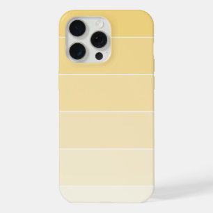 Coque iPhone 15 Pro Max Grilles Ombré jaune citron