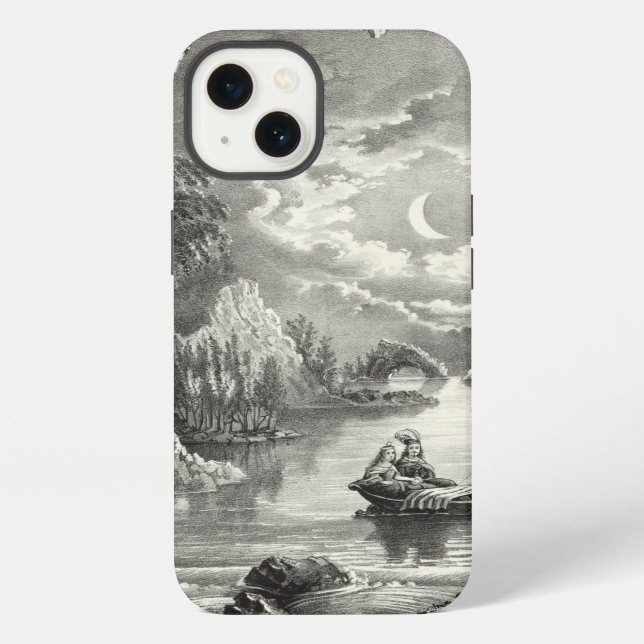 Coque iPhone Grotte enchantée (Verso)