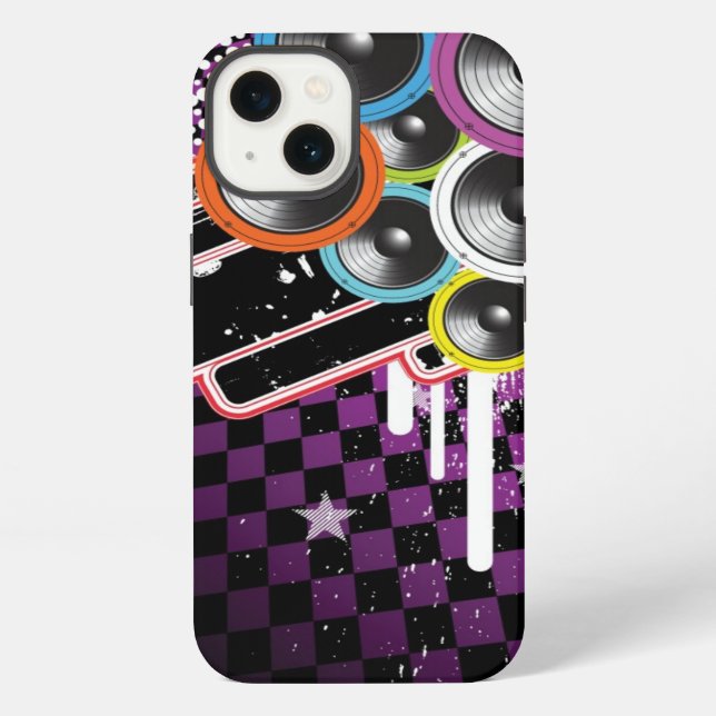 Coque iPhone Grunge (Verso)