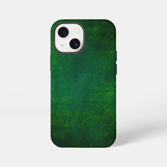 Coque iPhone Grunge texture verte (Verso)