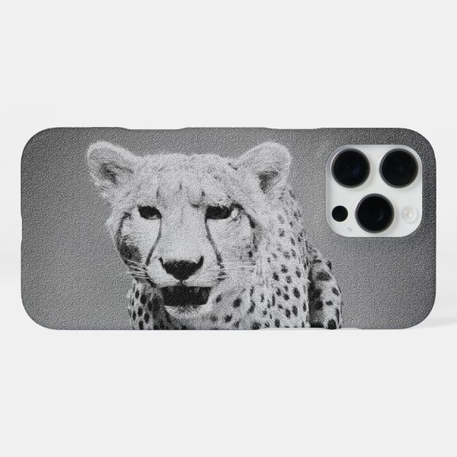 Coque iPhone Guépard (Verso Horizontal)