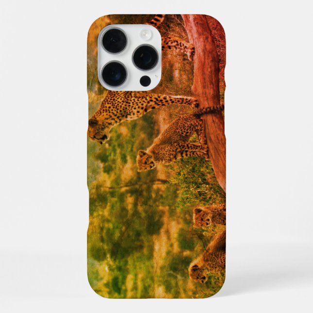 Coque iPhone Guépard (Verso)