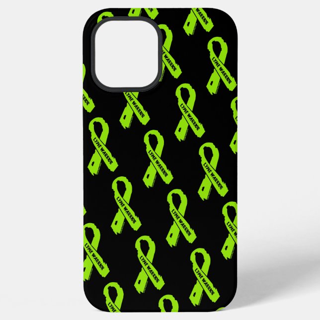 Coque iPhone Guerrier/ruban déchiré...Lyme (Verso)