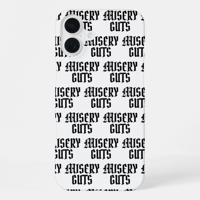 Coque iPhone Guillemets de misère (Verso)