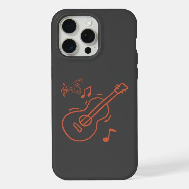 Coque iPhone guitare (Verso)