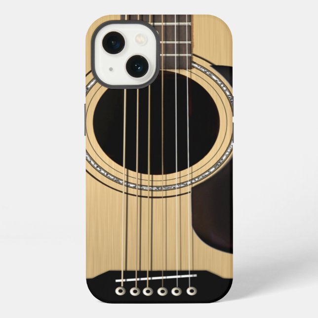 Coque iPhone Guitare (Verso)