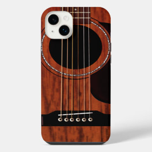 Guitare acoustique à table en acajou