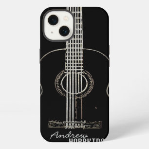 Etui iPhone 13 Guitare Acoustique Personnalisée