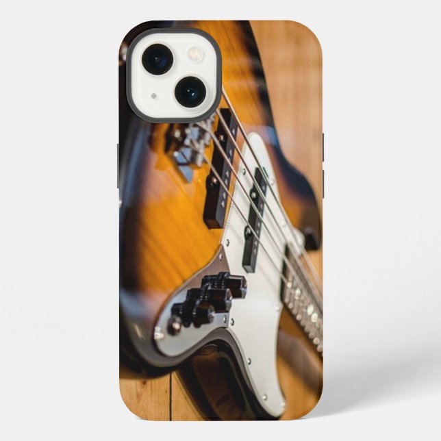 Coque iPhone Guitare basse (Verso)