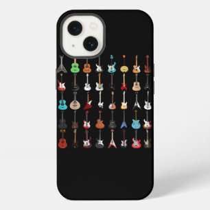 Etui iPhone 13 Guitare Instrument de Musique Rock and Roll