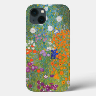 Etui iPhone 13 Gustav Klimt Fleur Jardin Cottage Nature