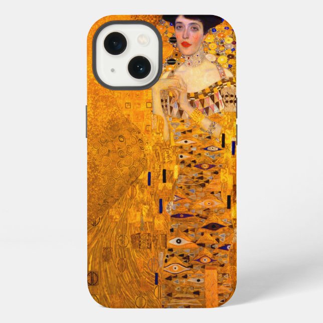 Coque iPhone Gustav Klimt Portrait d'Adele Bloch Bauer (Verso)