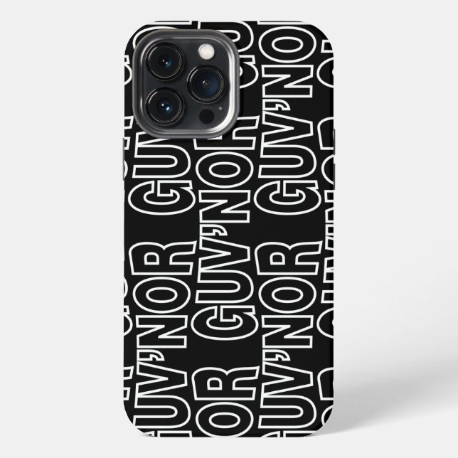 COQUE iPhone GUV'NOR (Verso)