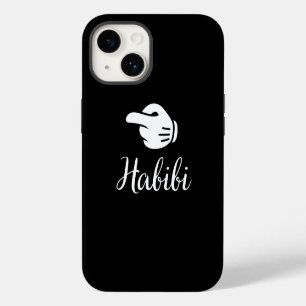 Coque Pour iPhone 14 Habibi et Habibi Couple arabe Coque-Mate correspon