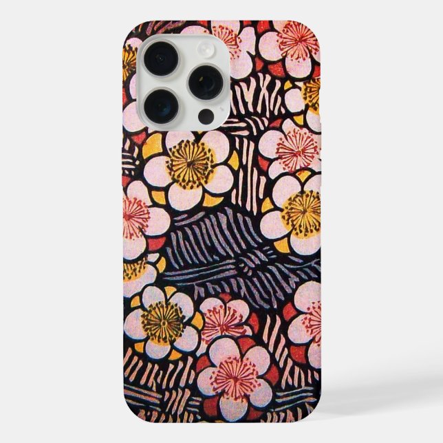 COQUE iPhone HAIKU / FLEURS BLANCHES DE PRINTEMPS (Verso)