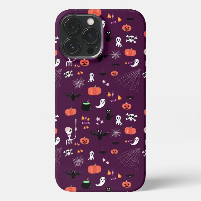 Coque iPhone Halloween (Verso)