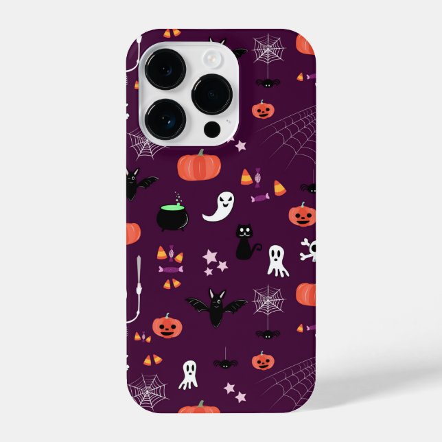 Coque iPhone Halloween (Verso)