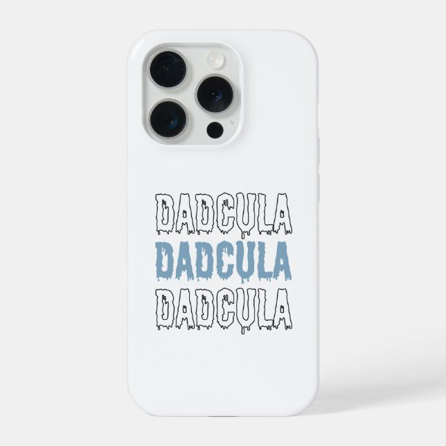 Coque iPhone "Halloween bleu Dadcula (Verso)