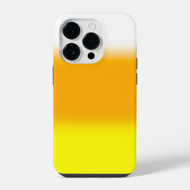 Coque iPhone Halloween Corn Gradient (Verso)