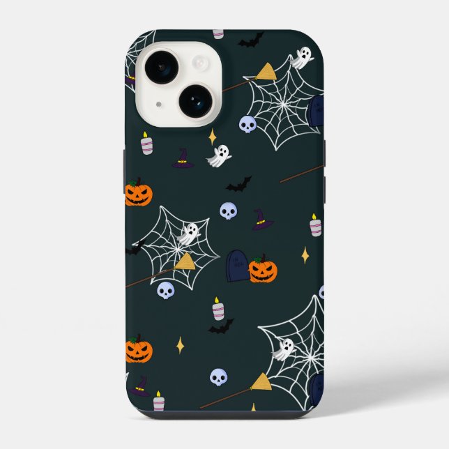 Coque iPhone Halloween Elements (Verso)