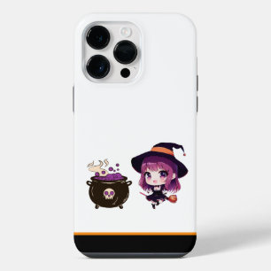 Coque Pour Pour iPhone 14 Pro Max Halloween/sorcière/automne/octobre
