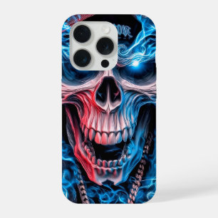 Coque iPhone 15 Pro Halo Skull Drip