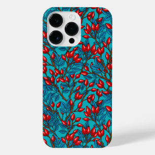 Coque Pour Pour iPhone 14 Pro Max hanches roses, rouge et bleu