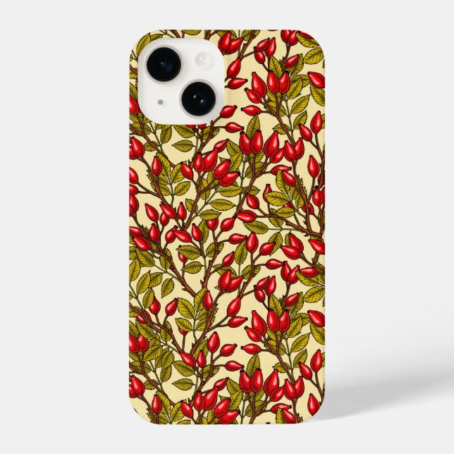 Coque iPhone hanches roses, rouge, vert, jaune (Verso)