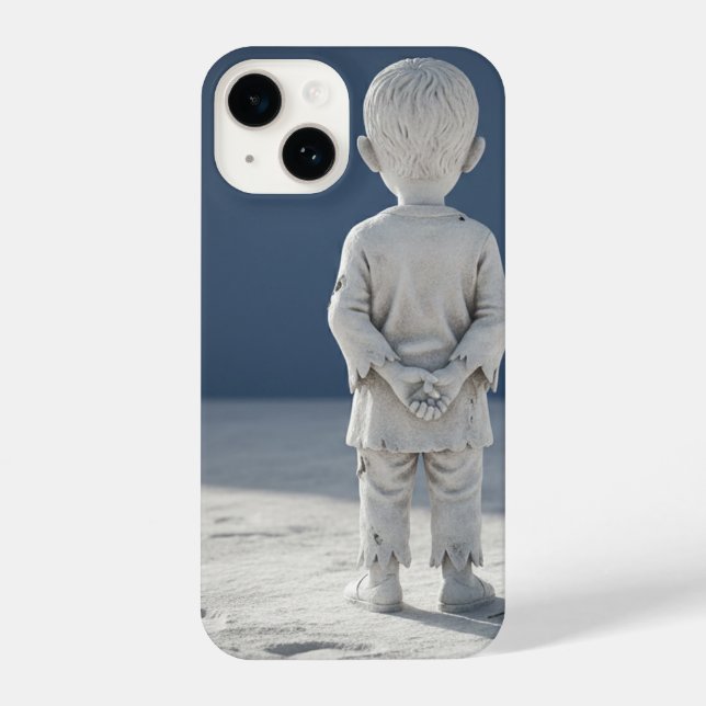 Coque iPhone Handala Sculpture Aesthetic iPhone 16 Case  (Verso)