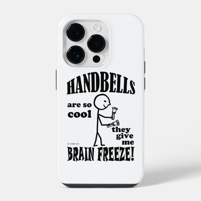 Coque iPhone Handbells, Coque-coque iphone de la congélation du (Verso)
