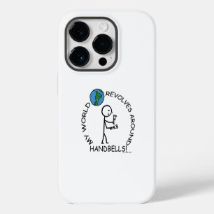 Coque Pour iPhone 14 Plus Handbells - Le monde tourne autour de l'iPhone Coq