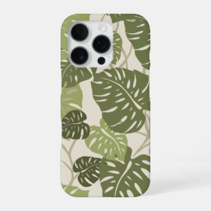 Coque iPhone 16 Pro Hanger de Cliff Hawaii Monstera Feuille verte